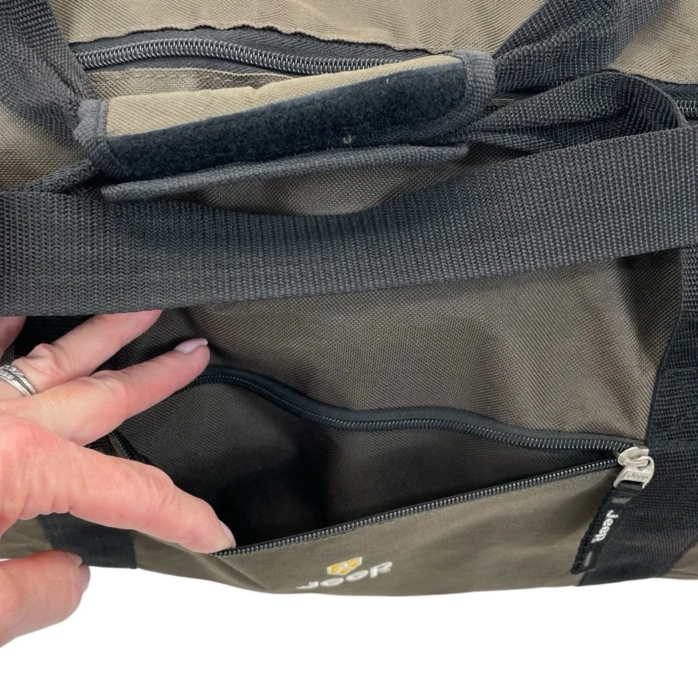 Jeep Duffle Bag OS Green/Black
